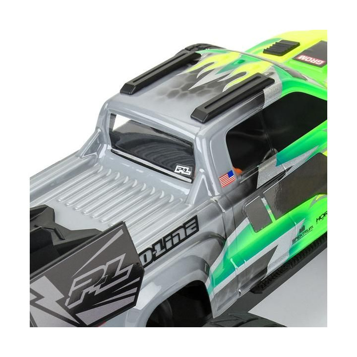 Pro-Line křídlo 1:18 sektorové, černé: Granite Grom
