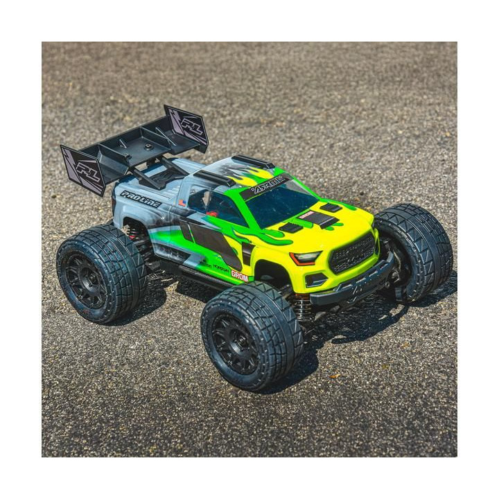 Pro-Line křídlo 1:18 sektorové, černé: Granite Grom