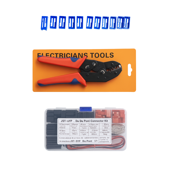 Krimpovacia sada servo konektorov JR/Futaba 22AWG 3P