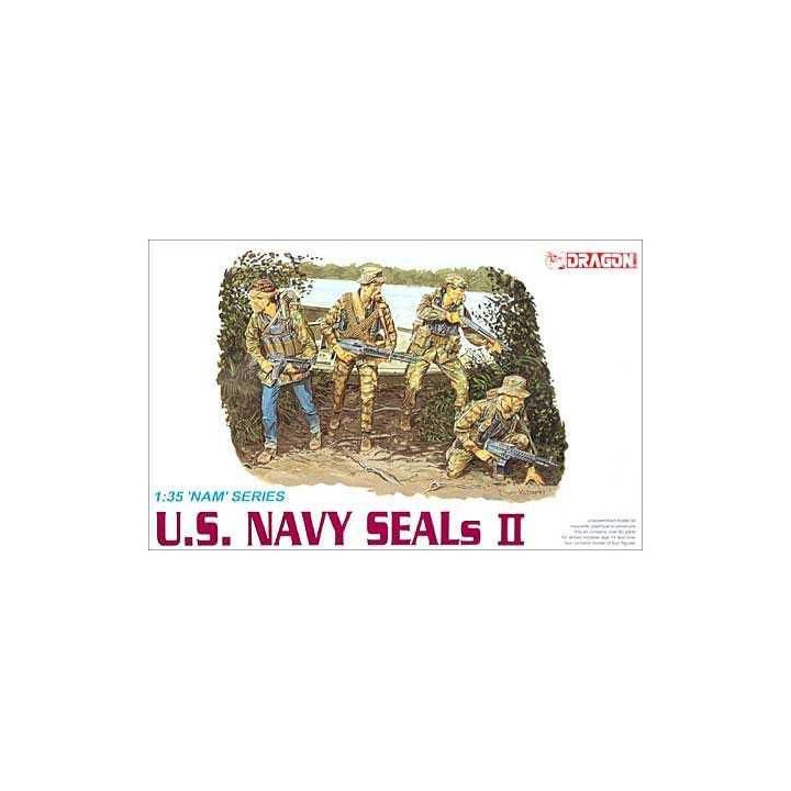 Model Kit figurky 3316 - U.S. NAVY SEALs II (1:35)