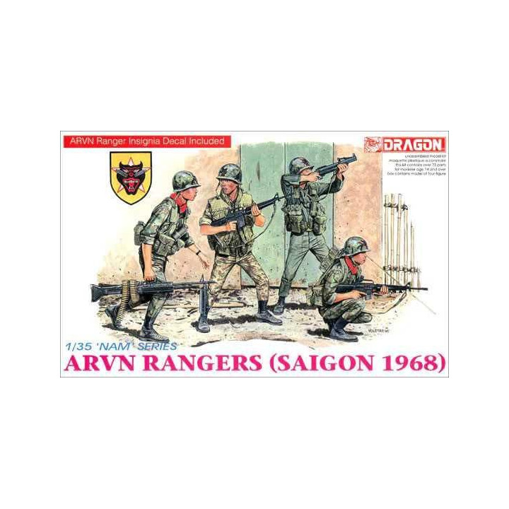 Model Kit figurky 3314 - ARVN RANGERS (SAIGON 1968) (1:35)