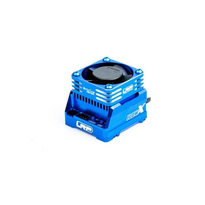 WorksTeam Hliníkový HighRev. ventilátor pro regulátory 30x30x10mm - 1S/2S - ESC konektor