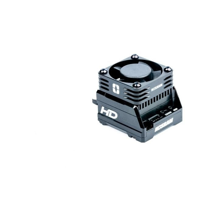 NOSRAM Hliníkový HighRev. ventilátor pro regulátory 30x30x10mm - 1S/2S - ESC konektor