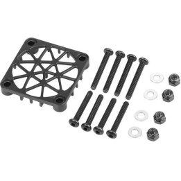 NOSRAM Hliníková mřížka pro 30mm ventilátory - černá