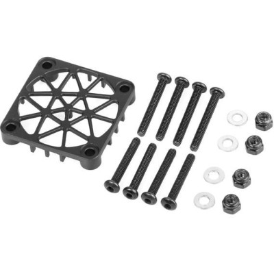 NOSRAM Hliníková mřížka pro 30mm ventilátory - černá