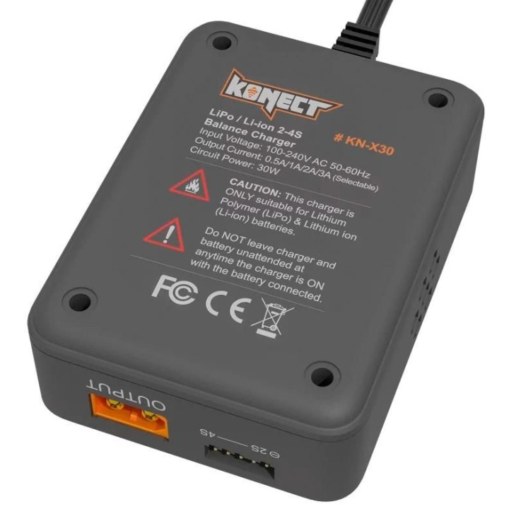 Multi-nabíječ AC 30W LiPo - Li-Ion - LiFe
