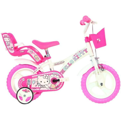 DINO Bikes - Dětské kolo 12" Hello Kitty