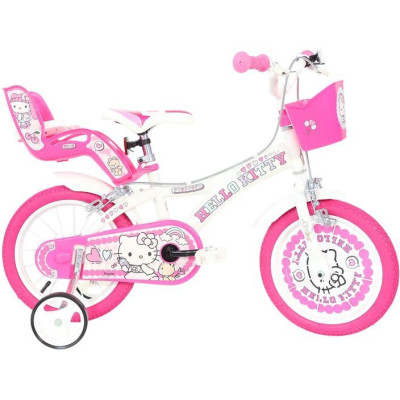 DINO Bikes - Dětské kolo 14" Hello Kitty