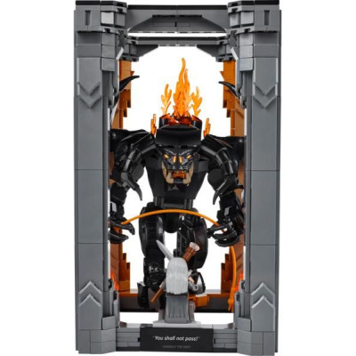 LEGO Icons - Knižní zarážka: Pán prstenů – Balrog™