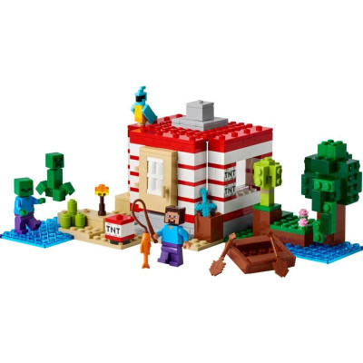 LEGO Minecraft - TNT dům v džungli