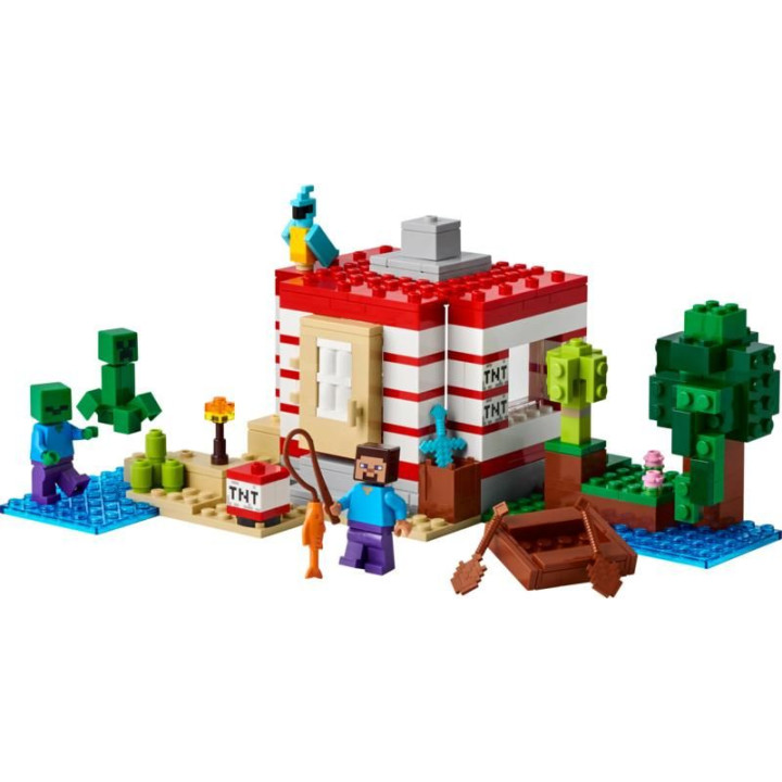 LEGO Minecraft - TNT dům v džungli