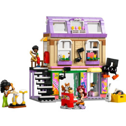 LEGO Friends - Obchod s hudebninami a byt