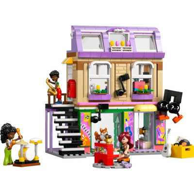 LEGO Friends - Obchod s hudebninami a byt
