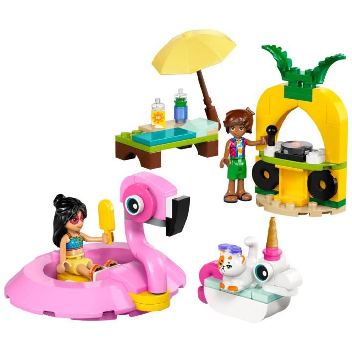 LEGO Friends - Zábava u bazénu s jednorožcem a plameňákem