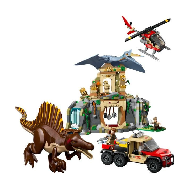 LEGO Jurassic World - Letecká mise se spinosaurem a quetzalcoatlem
