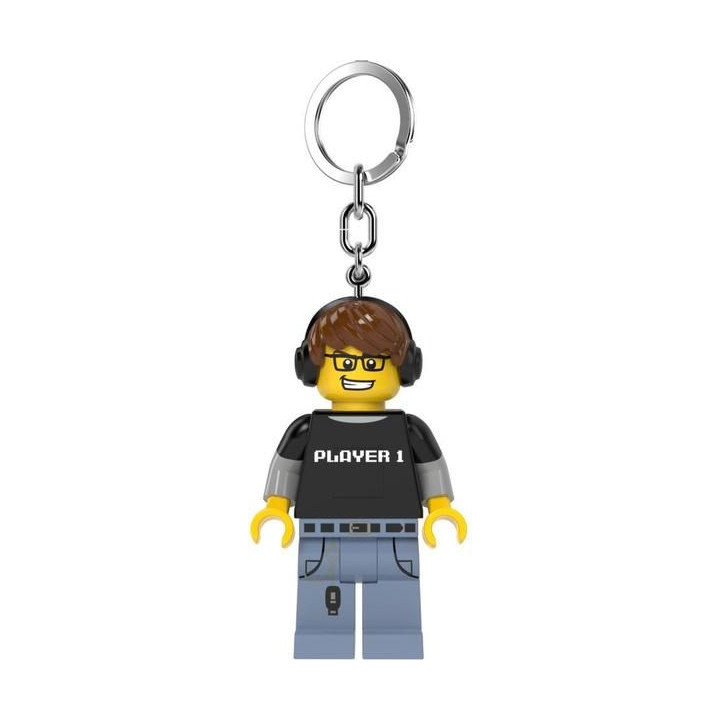 LEGO svítící klíčenka - Hráč videoher