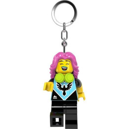 LEGO svítící klíčenka - Hráčka videoher