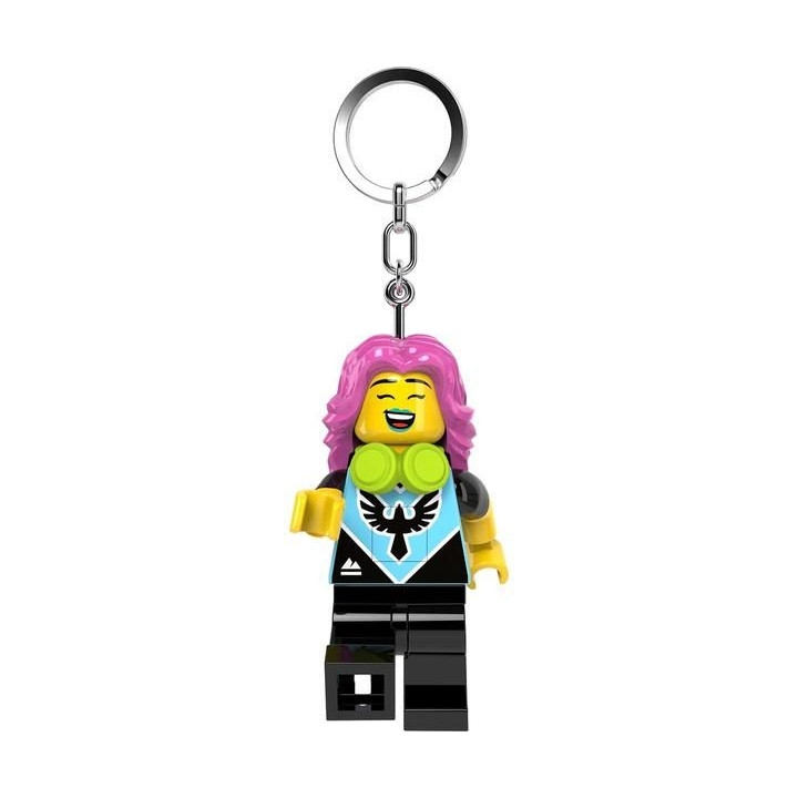 LEGO svítící klíčenka - Hráčka videoher
