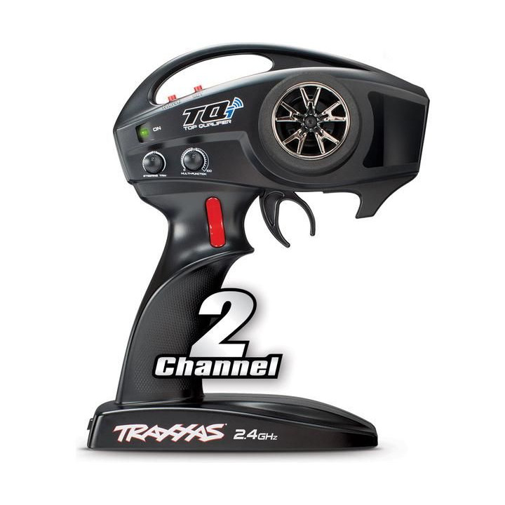 Traxxas vysílač TQi 2 kan. s brzdovým tlačítkem