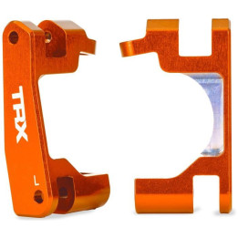 Traxxas těhlice přední hliníková oranžová (pár) (pro NO9080)