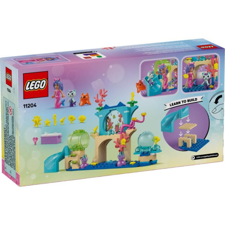 LEGO Gábinin kouzelný domek - Dobrodružství v akváriu mořské víly Gábi