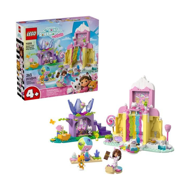LEGO Gábinin kouzelný domek - Cukrová hora a Kočičí zahrádka