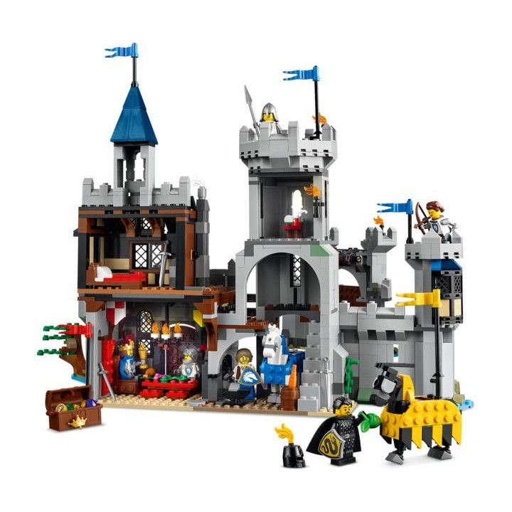 LEGO Creator - Středověký hrad a rytíři na koních