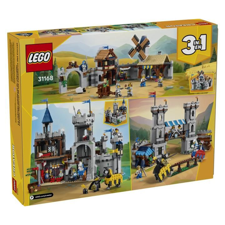 LEGO Creator - Středověký hrad a rytíři na koních