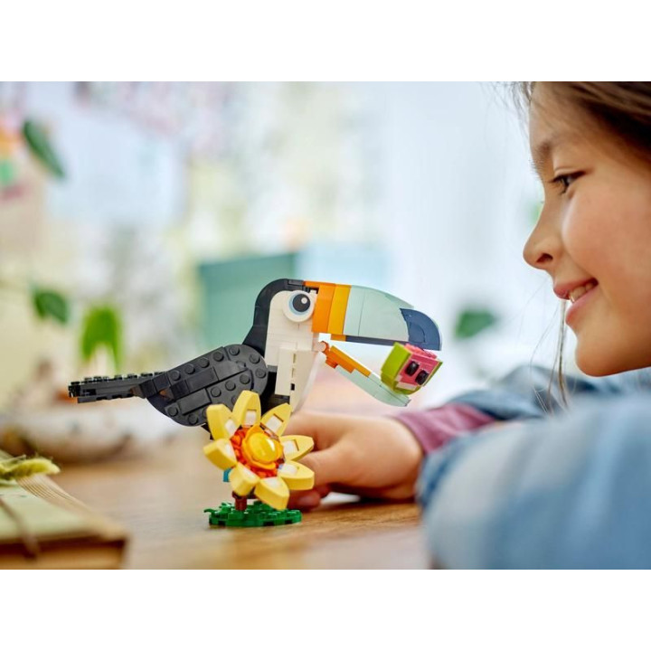 LEGO Creator - Divoká zvířata: Tropický tukan