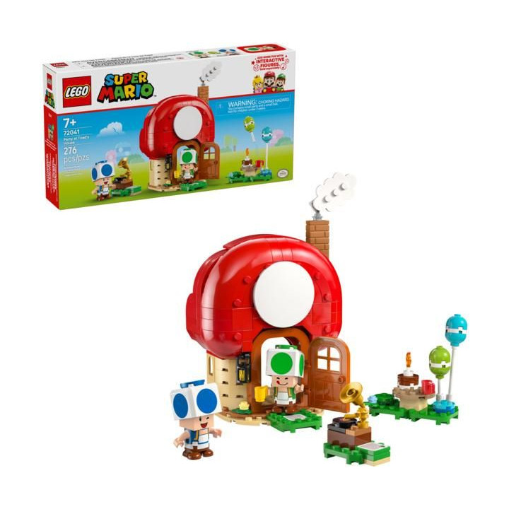 LEGO Super Mario - Toad a párty v jeho domku