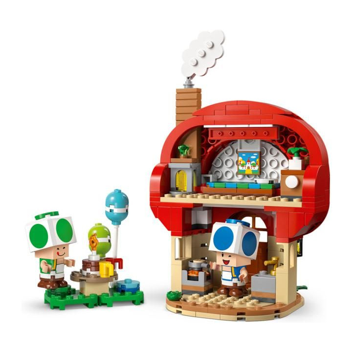 LEGO Super Mario - Toad a párty v jeho domku