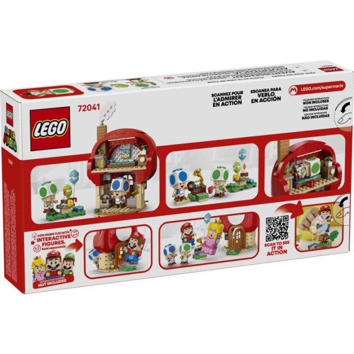 LEGO Super Mario - Toad a párty v jeho domku