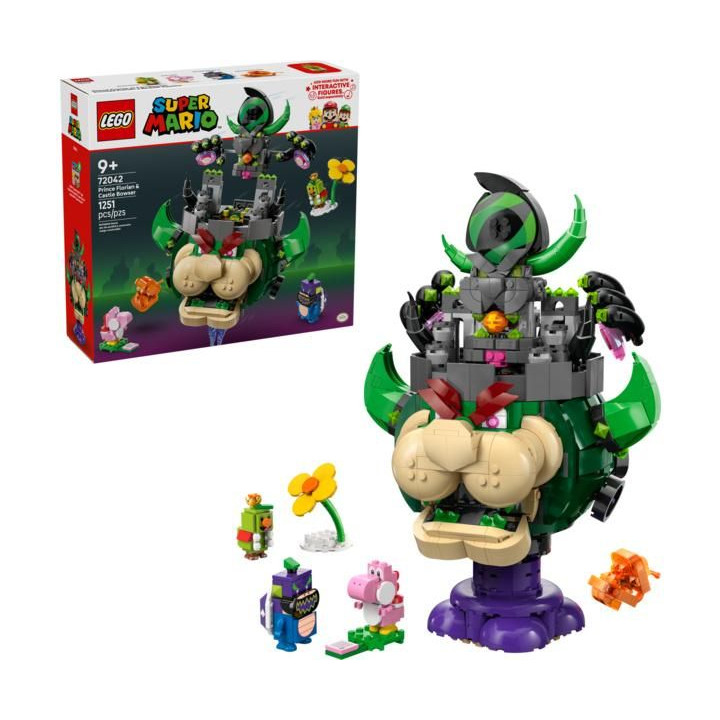 LEGO Super Mario - Prince Florian a Castle Bowser
