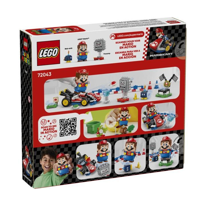 LEGO Super Mario - Mario Kart™ – Interaktivní LEGO Mario™ a Standard Kart
