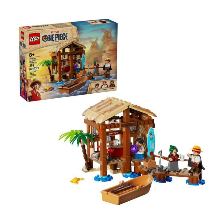 LEGO ONE PIECE - Chatrč v Mlýnové vesnici