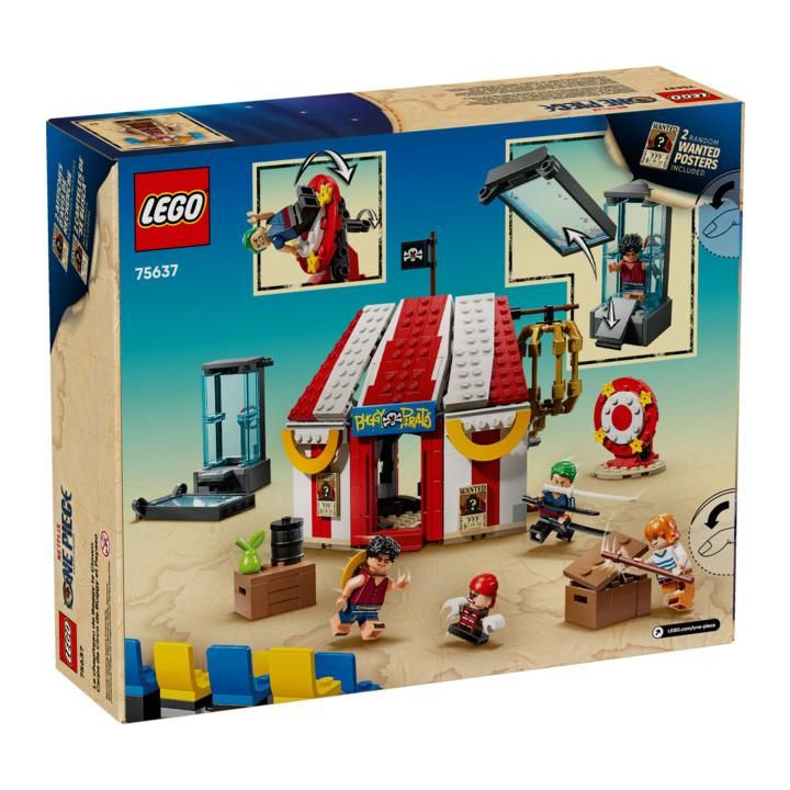 LEGO ONE PIECE - Klaun Buggy a jeho cirkusový stan