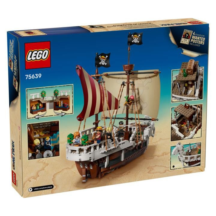 LEGO ONE PIECE - Pirátská loď Plovoucí Merry