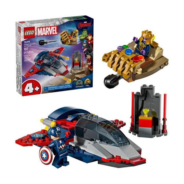 LEGO Marvel - Kapitán Amerika vs. Thanos