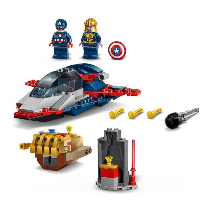 LEGO Marvel - Kapitán Amerika vs. Thanos