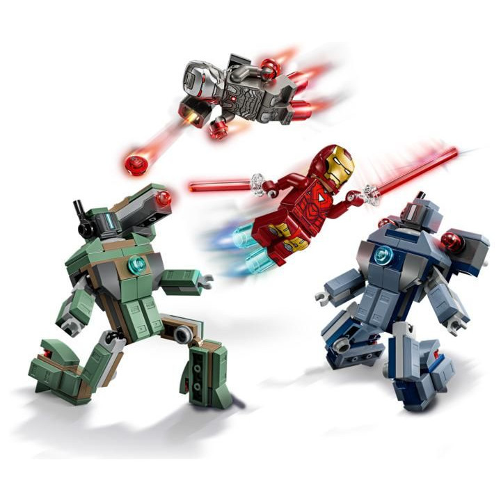 LEGO Marvel - Iron Man a War Machine vs. Hammerovy Drony