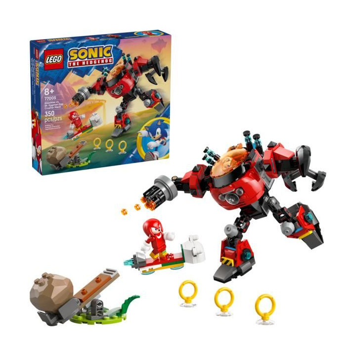 LEGO Sonic the Hedgehog - Knuckles vs. Dr. Eggman: Robotický oblek Egg Crusher