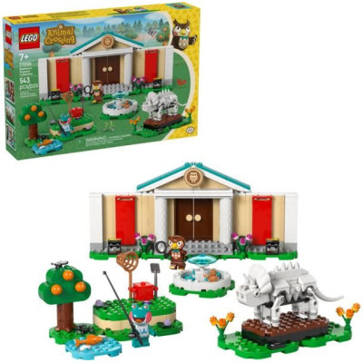 LEGO Animal Crossing - Blathers a jeho muzejní sbírka