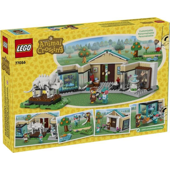 LEGO Animal Crossing - Blathers a jeho muzejní sbírka