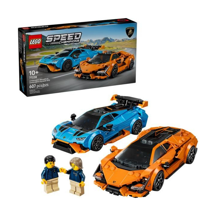 LEGO Speed Champions - Lamborghini Revuelto a Huracán STO
