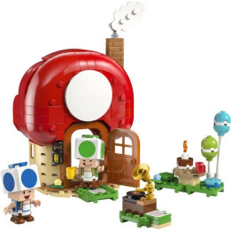 LEGO Super Mario - Toad a párty v jeho domku