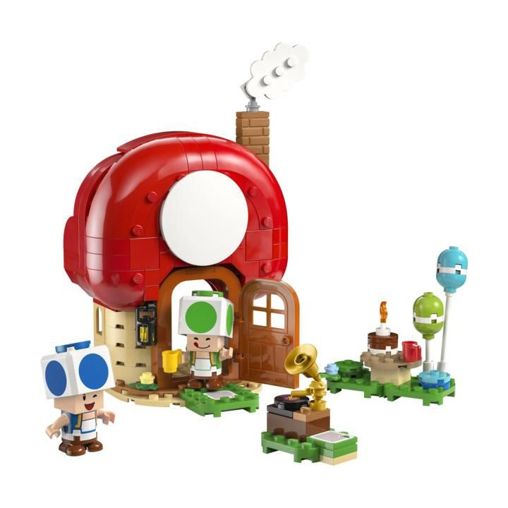 LEGO Super Mario - Toad a párty v jeho domku