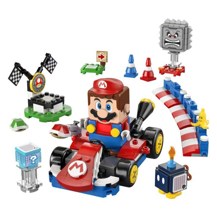 LEGO Super Mario - Mario Kart™ – Interaktivní LEGO Mario™ a Standard Kart