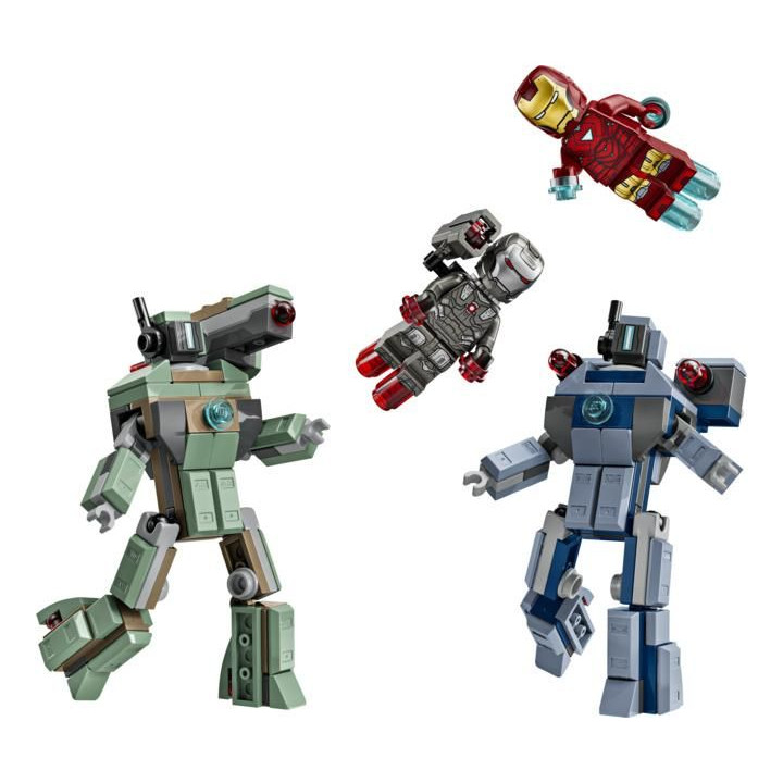LEGO Marvel - Iron Man a War Machine vs. Hammerovy Drony