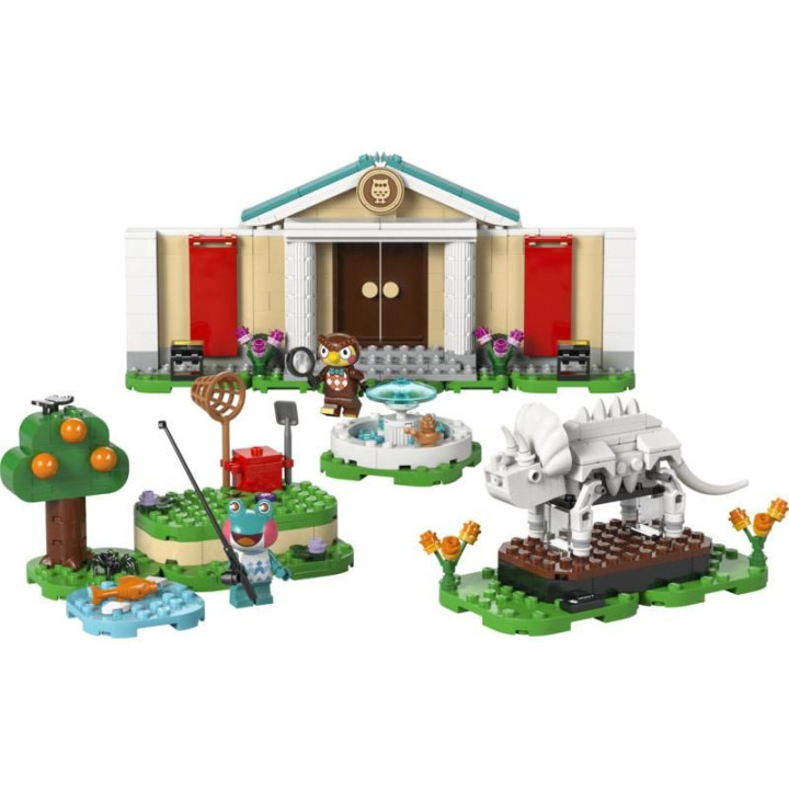 LEGO Animal Crossing - Blathers a jeho muzejní sbírka