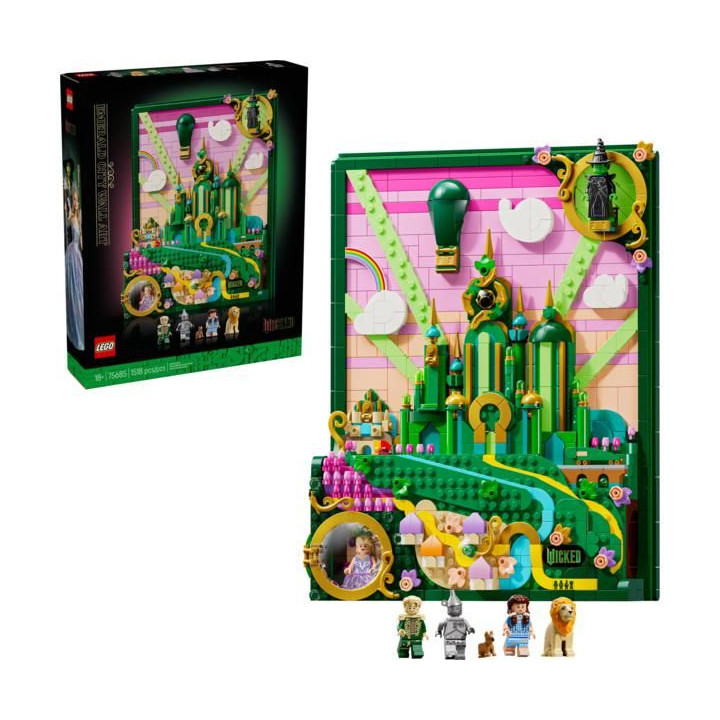 LEGO Wicked - Nástěnné umění: Emerald City